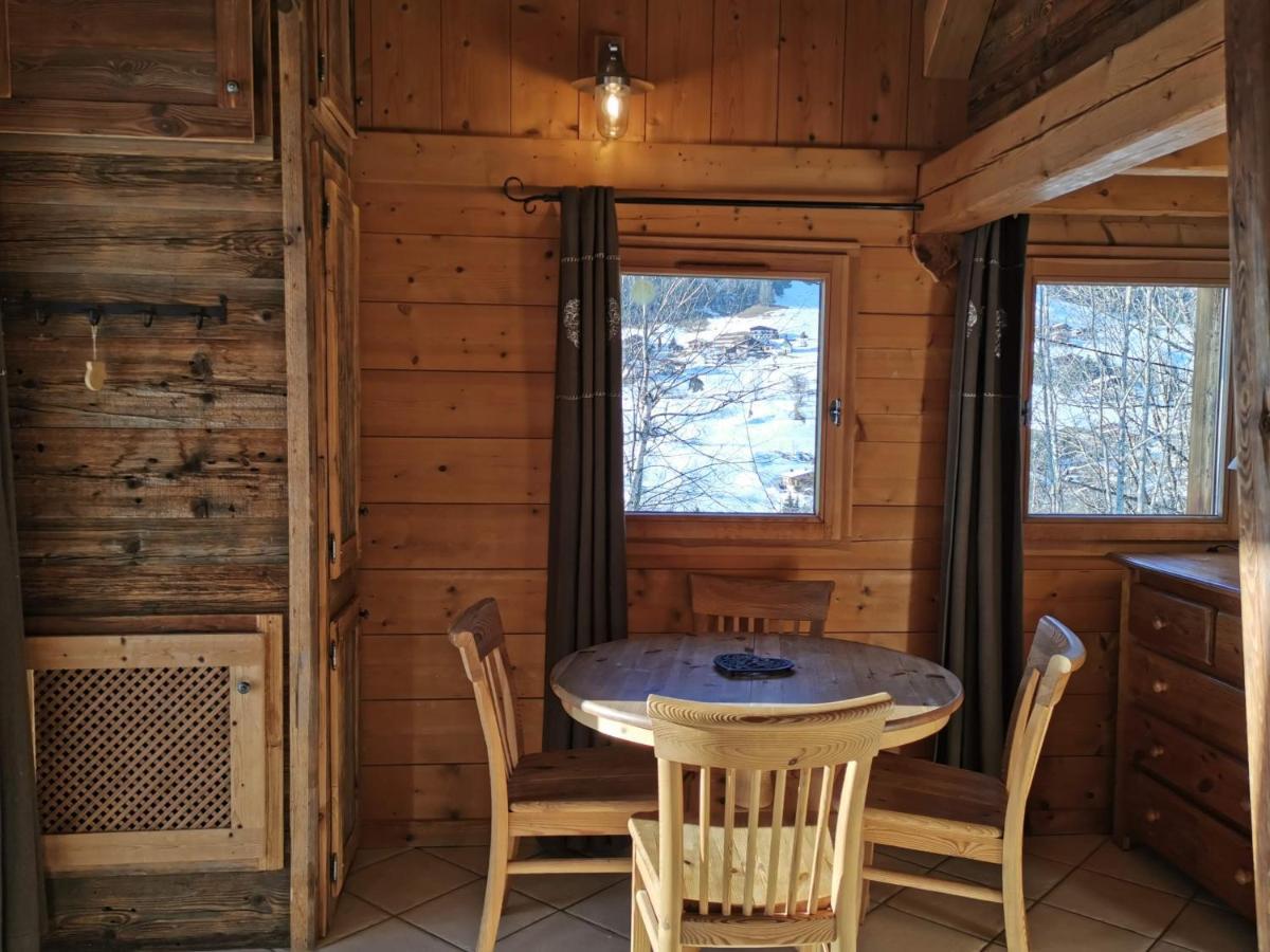 Petit Chalet Individuel De Caractere Megève Exterior foto